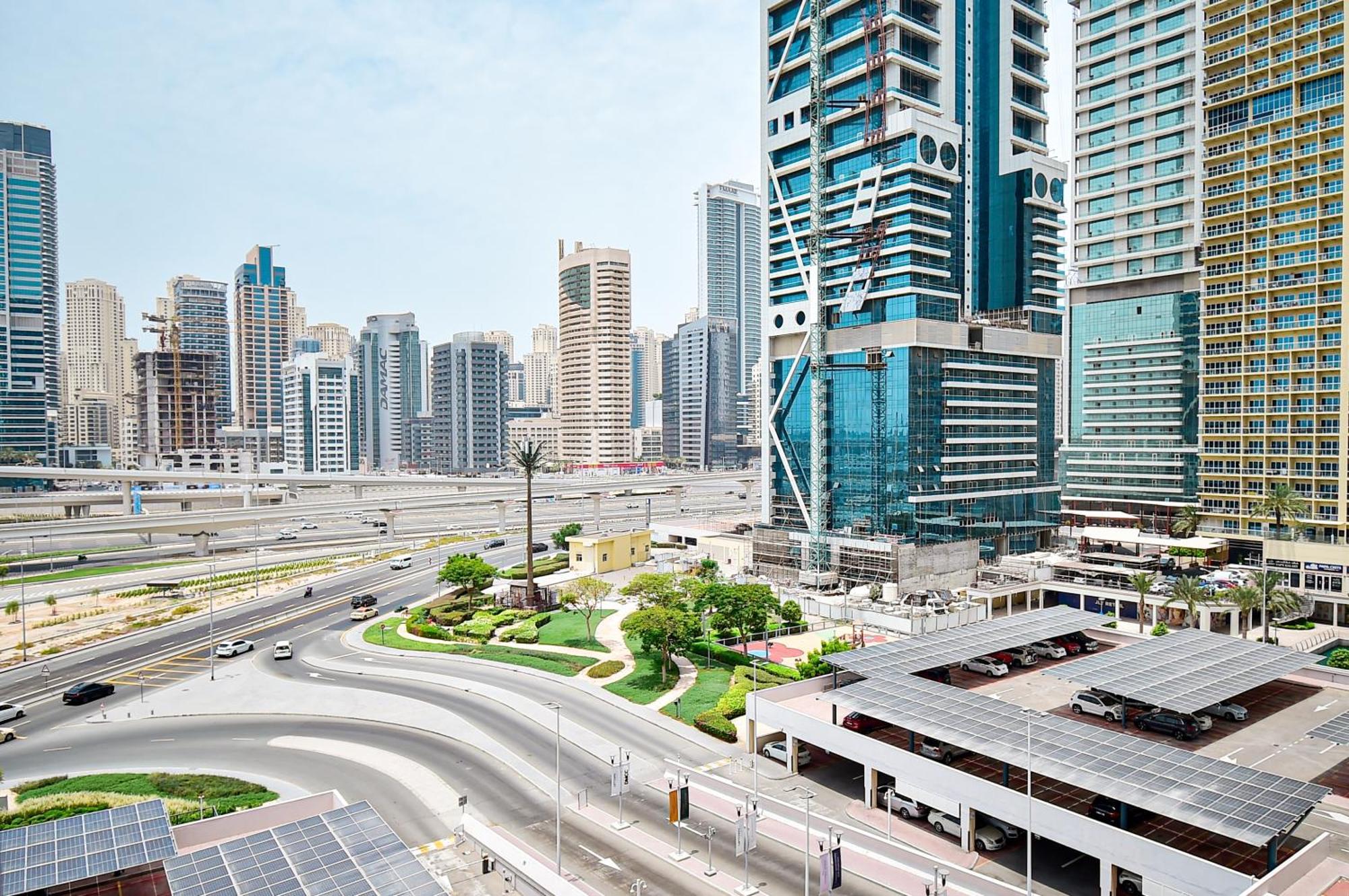 Luxury Escapes - Budget Cozy Studio In Dubai Gate 2 Jlt Bagian luar foto